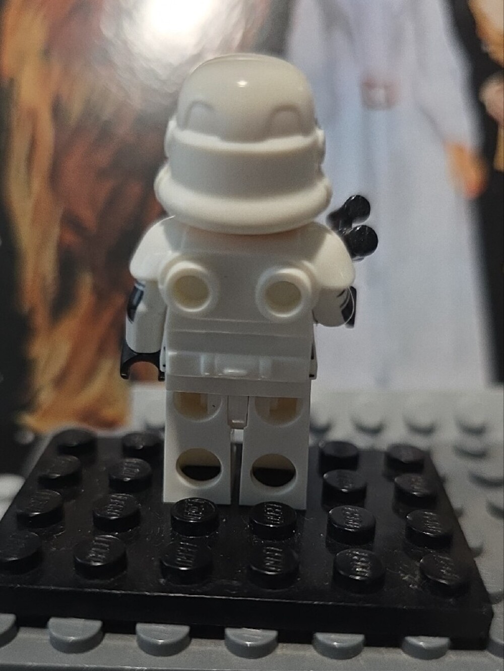 CUSTOM Star Wars Stormtrooper Minifigure With Blaster - Picture 3 of 5